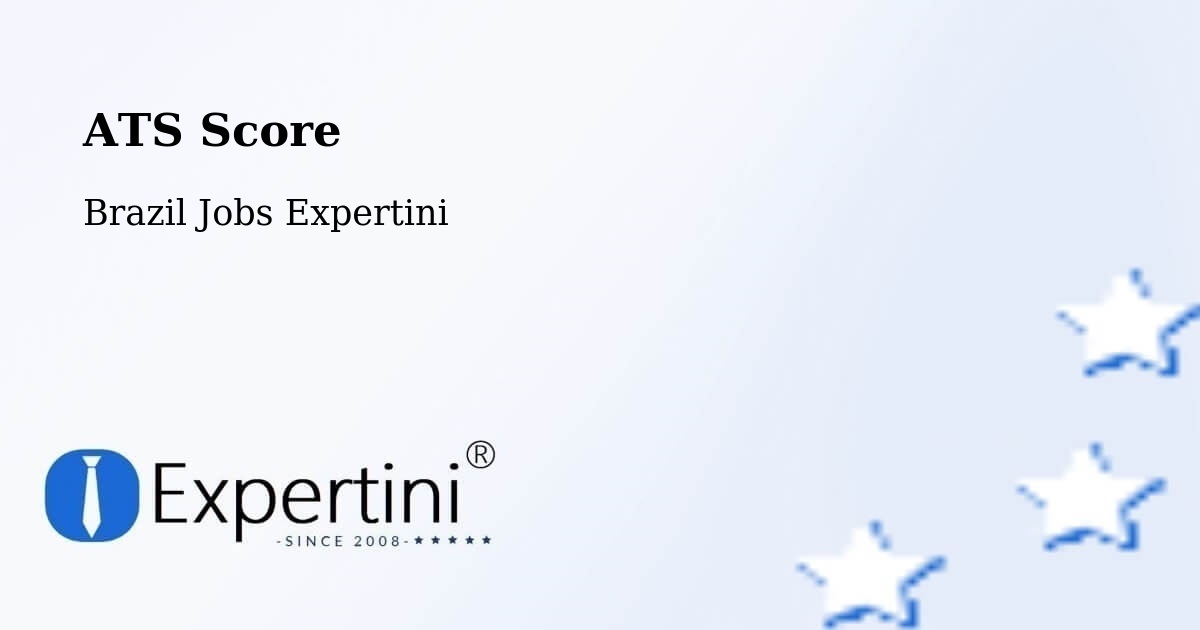 Resume ATS Score & Job Description Match Tool – Faina - Brazil Jobs Expertini