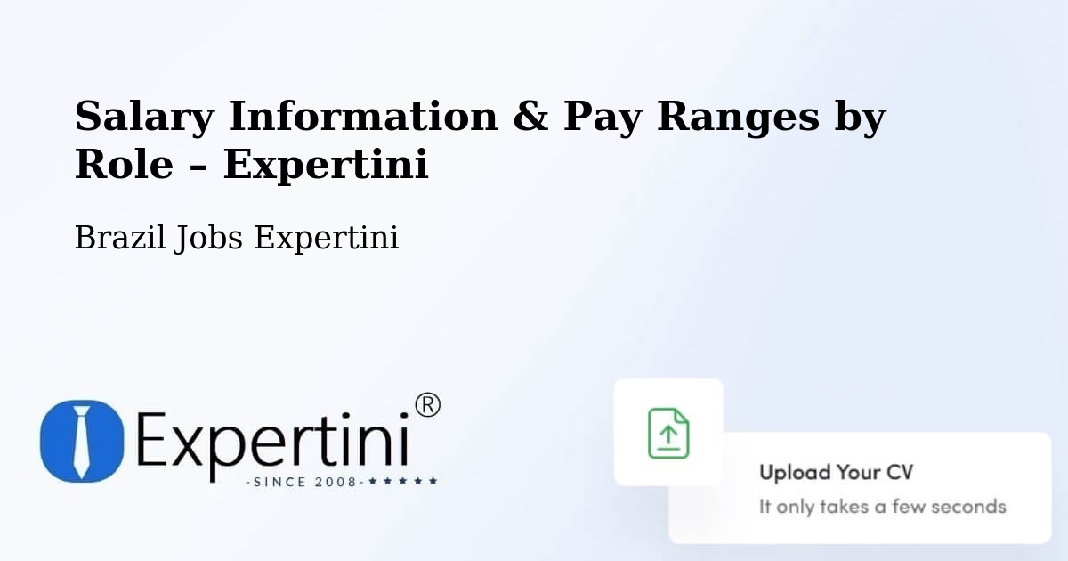 Salary Information & Pay Ranges – Faina - Faina, Brazil Jobs Expertini